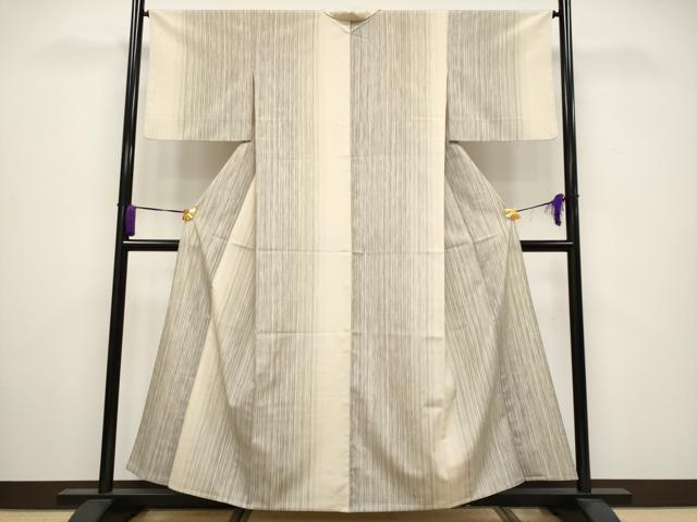 平和屋着物■極上　本塩沢　やまだ織　200色　単衣　逸品　CYAA3552s5