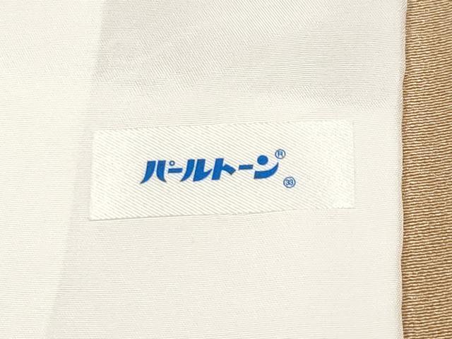 平和屋着物▽極上 小紋 単衣 蛍暈し 金彩 枇杷茶色地 逸品 CYAA3554s5