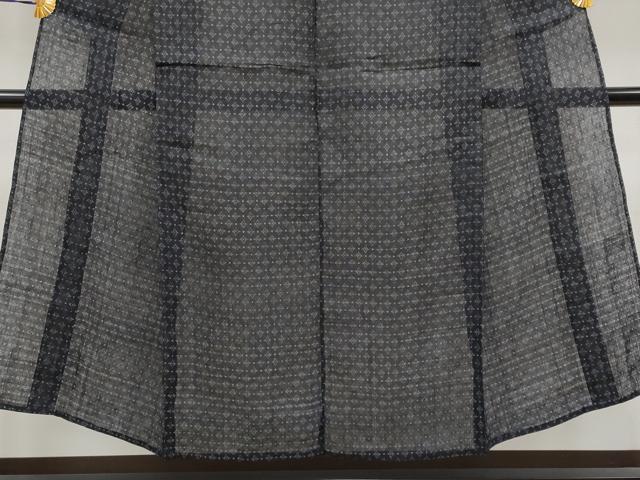 平和屋本店■極上　夏物　重要無形文化財　本場宮古上布　菱文　苧麻　逸品　CYAA3576s5