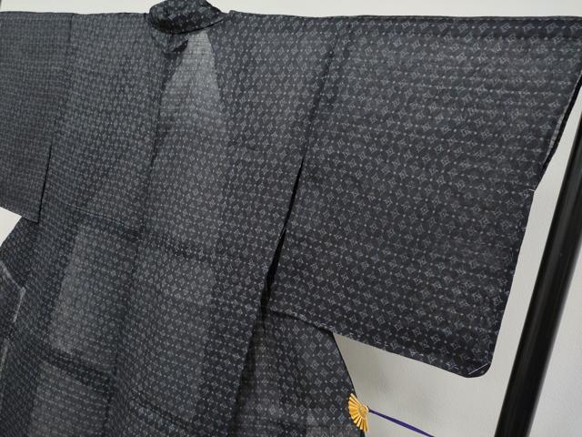 平和屋本店■極上　夏物　重要無形文化財　本場宮古上布　菱文　苧麻　逸品　CYAA3576s5