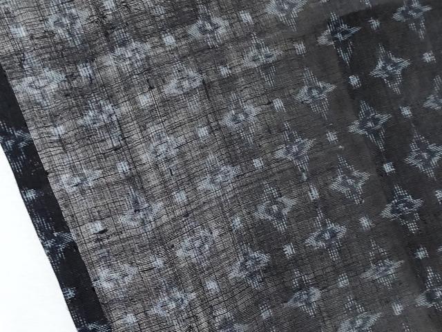 平和屋本店■極上　夏物　重要無形文化財　本場宮古上布　菱文　苧麻　逸品　CYAA3576s5