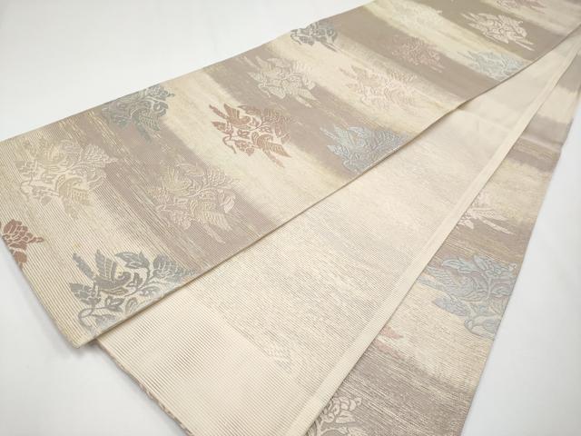 平和屋着物＊極上 夏物 六通柄袋帯 唐織 野分 金糸 逸品 CYAA3590s5
