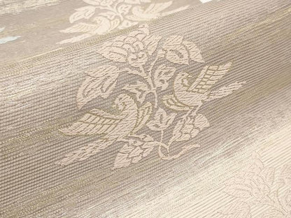 平和屋着物＊極上 夏物 六通柄袋帯 唐織 野分 金糸 逸品 CYAA3590s5