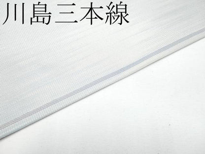 平和屋本店■極上　西陣　川島織物　爪掻き本綴れ　八寸名古屋帯　霞文　逸品　未使用　CYAA3605s5