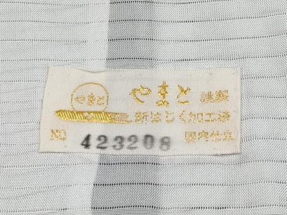 平和屋本店■極上 京都・西陣 織元ブランド 秦流舎 訪問着 無双 紗袷 紗×紗 黒地 金銀彩 やまと金ラベル 証紙付 逸品 未使用 CYAA3621s5