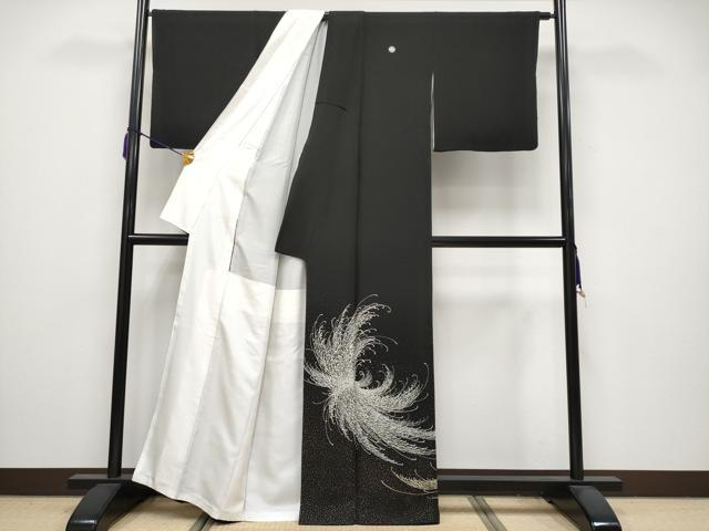 平和屋本店■極上　金彩友禅　卓越技能者・名工・和田光正　黒留袖　乱菊　金彩　逸品　CYAA3622s5