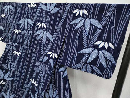 平和屋着物∴極上 夏物 浴衣 有松鳴海絞り 笹竹文 綿 逸品 未使用 CYAA3645s5