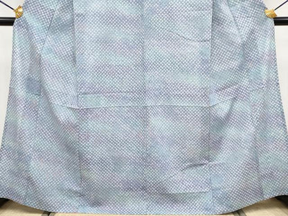 平和屋着物■極上　夏物　浴衣　有松鳴海絞り　霞文　綿　逸品　CYAA3663s5