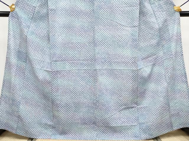 平和屋着物■極上　夏物　浴衣　有松鳴海絞り　霞文　綿　逸品　CYAA3663s5