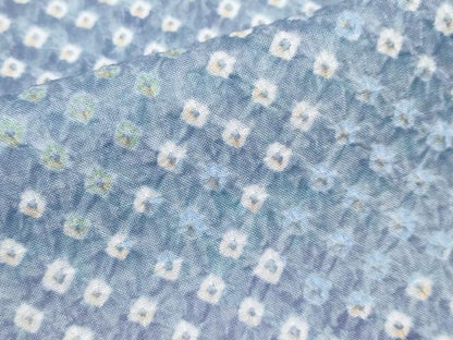 平和屋着物■極上　夏物　浴衣　有松鳴海絞り　霞文　綿　逸品　CYAA3663s5