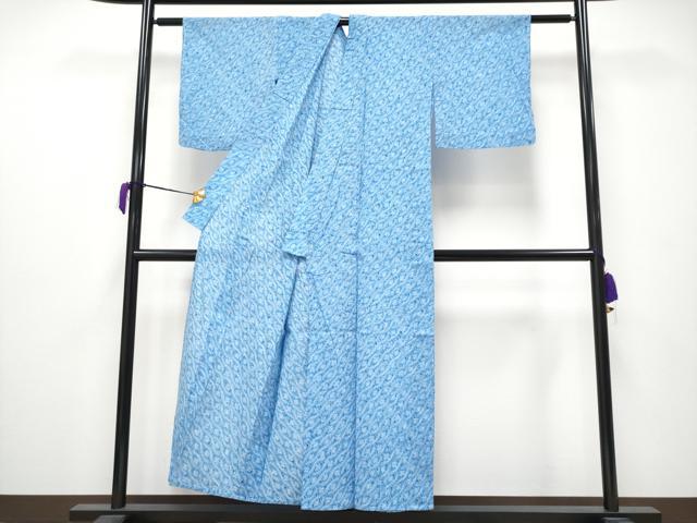 平和屋着物∴極上 夏物 浴衣 有松鳴海絞り 流線文 綿 逸品 CYAA3668s5