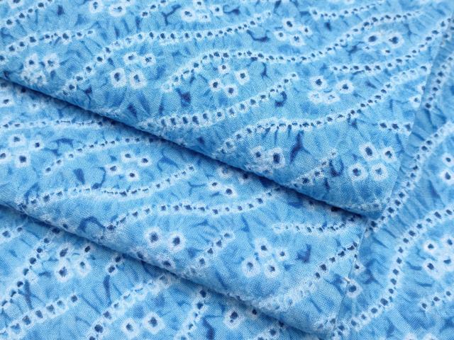 平和屋着物∴極上 夏物 浴衣 有松鳴海絞り 流線文 綿 逸品 CYAA3668s5