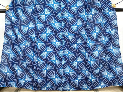 平和屋着物∴極上 夏物 浴衣 有松鳴海絞り 抽象文 綿 逸品 CYAA3680s5