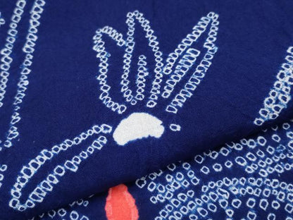 平和屋着物∴極上 夏物 浴衣 有松鳴海絞り トンボ 綿 逸品 CYAA3681s5