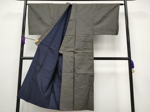 平和屋着物●極上 男性 紬 アンサンブル 120亀甲 総詰め 逸品 CYAA3709s5
