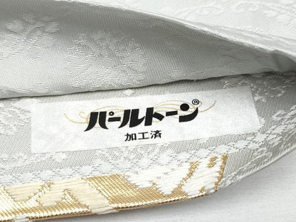平和屋着物●極上 六通柄袋帯 唐織 吉祥文 金糸 逸品 未使用 CYAA3768s5