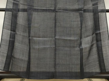 平和屋本店＊極上 夏物 重要無形文化財 本場宮古上布 縞 苧麻 逸品 CYAA3798s5