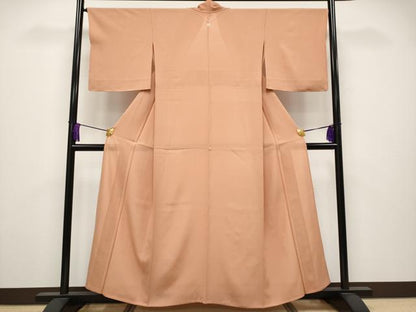 平和屋着物＊極上 夏物 色無地 絽 深支子色地 逸品 未使用 CYAA3826s5