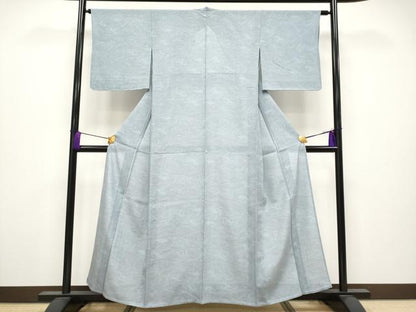 平和屋着物＊極上 夏物 小紋 絽 墨流し文様 逸品 未使用 CYAA3827s5
