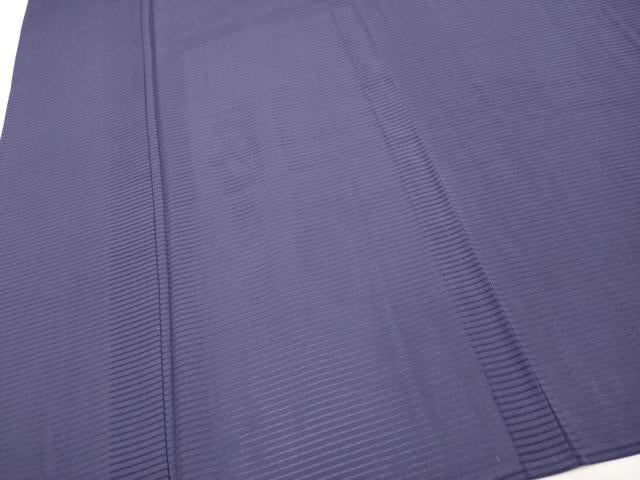 平和屋着物＊極上 夏物 色無地 絽 深紫色地 逸品 未使用 CYAA3846s5