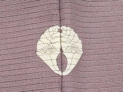 平和屋着物＊極上 夏物 色無地 絽 梅鼠色地 逸品 未使用 CYAA3847s5
