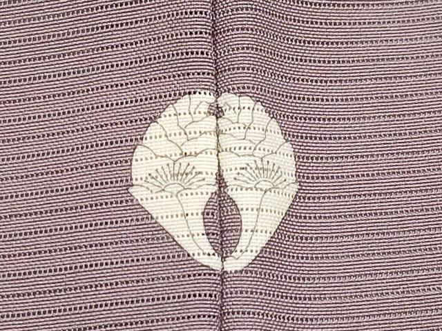 平和屋着物＊極上 夏物 色無地 絽 梅鼠色地 逸品 未使用 CYAA3847s5