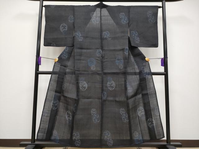 平和屋本店＊極上 夏物 重要無形文化財 本場宮古上布 苧麻 逸品 CYAA3865s5