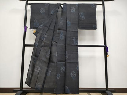 平和屋本店＊極上 夏物 重要無形文化財 本場宮古上布 苧麻 逸品 CYAA3865s5