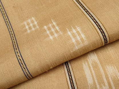 平和屋着物＊極上 夏物 上布 絵絣 枇杷茶色地 逸品 CYAA3908s5