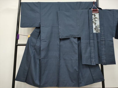 平和屋着物●極上　男性　本場大島紬　アンサンブル　100亀甲　総詰め　逸品　CYAA3914s5
