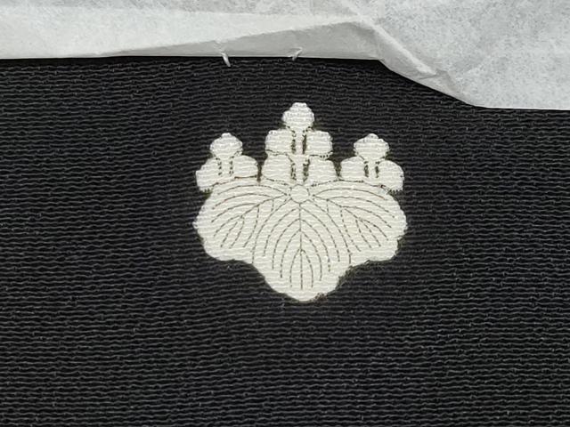 平和屋本店■極上　創業460年・千總　黒留袖　駒刺繍　宝尽くし双鶴文　金彩　逸品　未使用　CYAA3934s5