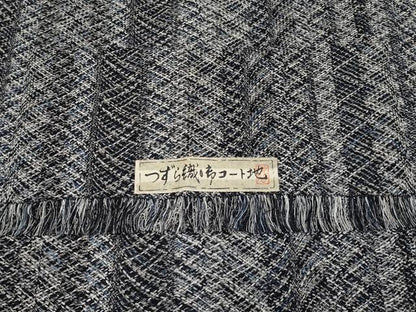 平和屋着物▽極上 道行コート スリーシーズン 春夏秋 塵除け つずら織 証紙付き 逸品 未使用 CYAA3946s5