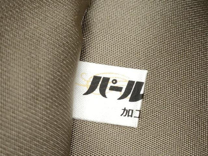 平和屋着物●極上　世界的人形師　辻村寿三郎　ジュサブロー　六通柄袋帯　舞花文　金糸　灰汁色地　逸品　CYAA3962s6