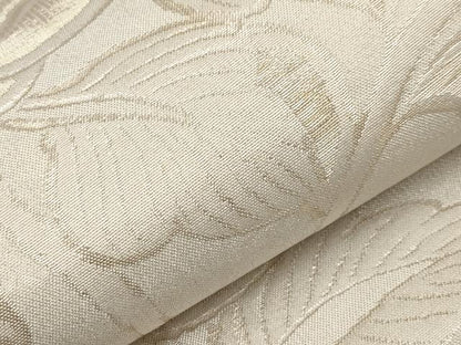 平和屋着物●極上　洛風林　工芸帯地　太鼓柄袋帯　枝花文　金銀糸　逸品　CYAA3972s6