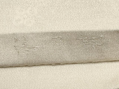 平和屋着物●極上　洛風林　工芸帯地　太鼓柄袋帯　枝花文　金銀糸　逸品　CYAA3972s6