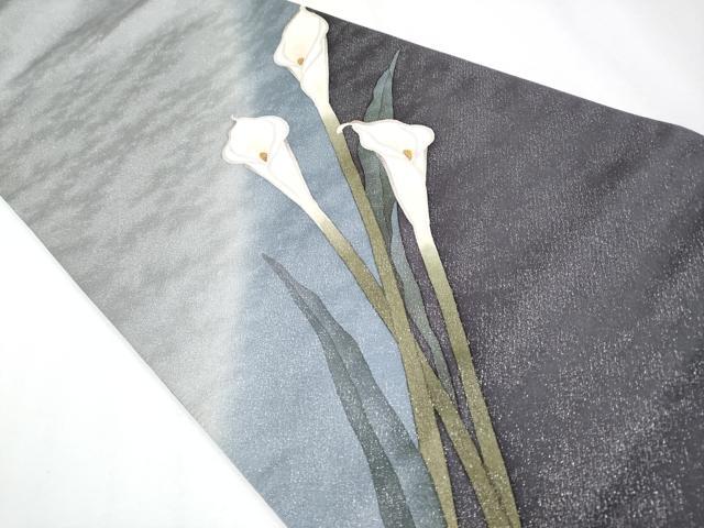 平和屋着物○極上 京都の名門ブランド 銀花仙 太鼓柄袋帯 カラー