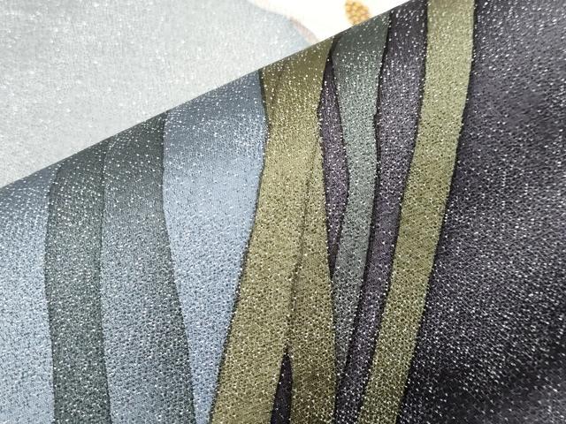 平和屋着物○極上 京都の名門ブランド 銀花仙 太鼓柄袋帯 カラー