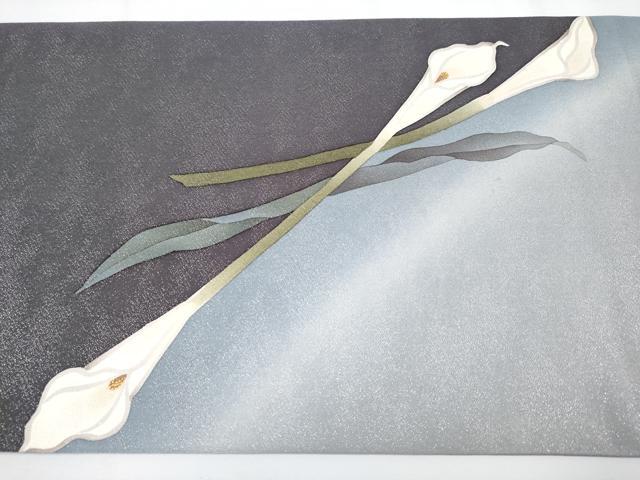 平和屋着物○極上 京都の名門ブランド 銀花仙 太鼓柄袋帯 カラー