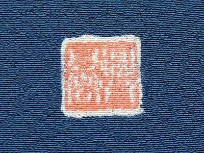 平和屋着物●極上　訪問着　作家物　椿　金彩　青藍色地　逸品　未使用　CYAA4027s6