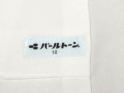 平和屋着物●極上　訪問着　七宝文　金彩　洗柿色地　反端付き　逸品　未使用　CYAA4039s6