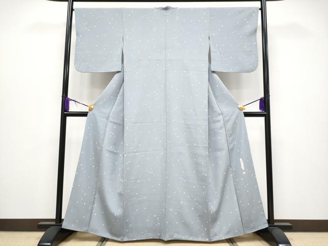 平和屋着物●極上　小紋　作家物　箔散らし　逸品　CYAA4041s6 平和屋着物○極上 小紋 作家物 箔散らし 逸品 CYAA4041s6