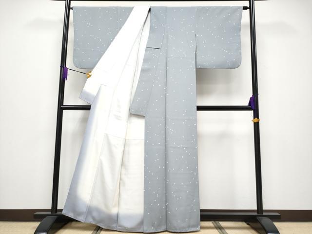 平和屋着物●極上　小紋　作家物　箔散らし　逸品　CYAA4041s6 平和屋着物○極上 小紋 作家物 箔散らし 逸品 CYAA4041s6