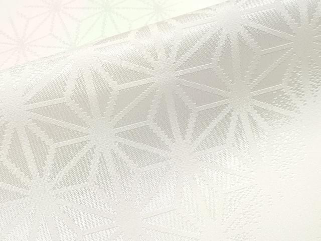 平和屋着物●洗える最高級着物　＜英＞はなぶさ謹製　長襦袢　無双仕立て　麻の葉地紋　洗える着物　たとう紙付き　逸品 未使用 CYAA4068s6
