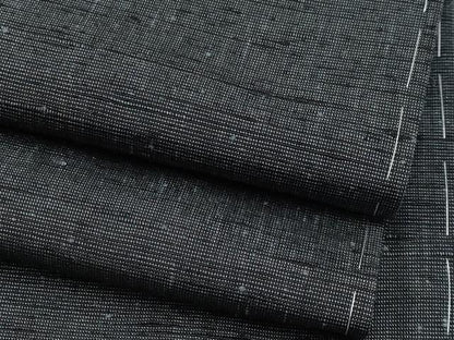 平和屋着物●極上　男性　紬　アンサンブル　色無地　羊羹色地　逸品　未使用　CYAA4092s6