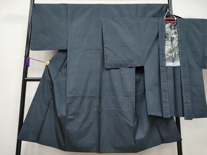 平和屋着物●極上　男性　本場大島紬　アンサンブル　100亀甲　総詰め　逸品　未使用　CYAA4093s6