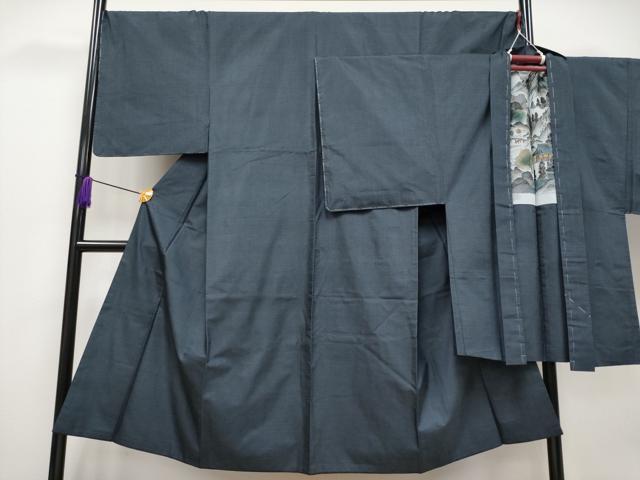 平和屋着物●極上　男性　本場大島紬　アンサンブル　100亀甲　総詰め　逸品　未使用　CYAA4093s6