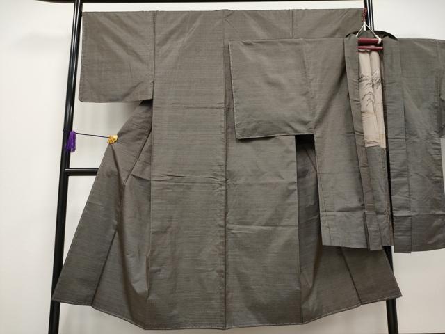 平和屋着物●極上　男性　本場大島紬　アンサンブル　逸品　未使用　CYAA4094s6