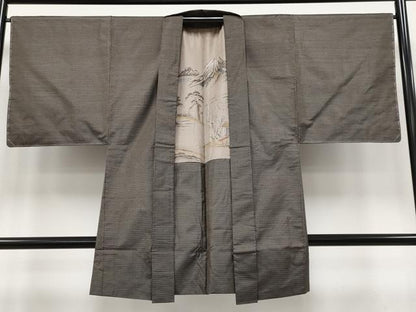 平和屋着物●極上　男性　本場大島紬　アンサンブル　逸品　未使用　CYAA4094s6