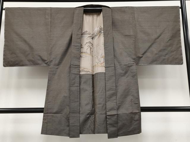 平和屋着物●極上　男性　本場大島紬　アンサンブル　逸品　未使用　CYAA4094s6