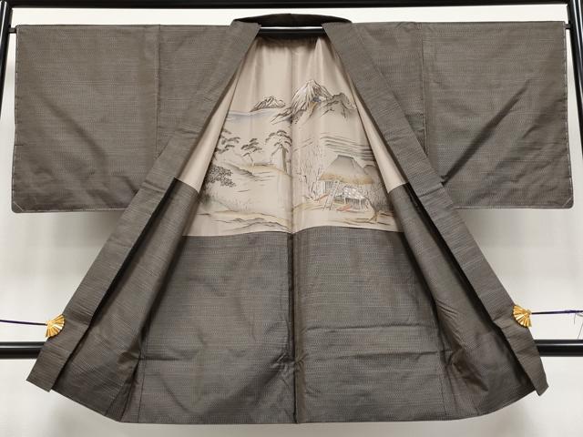 平和屋着物●極上　男性　本場大島紬　アンサンブル　逸品　未使用　CYAA4094s6